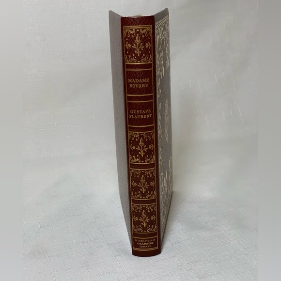 VINTAGE Book Madame Bovary Gustave Flaubert 1949 Collectible Classic Gilt Gold - Picture 5 of 16
